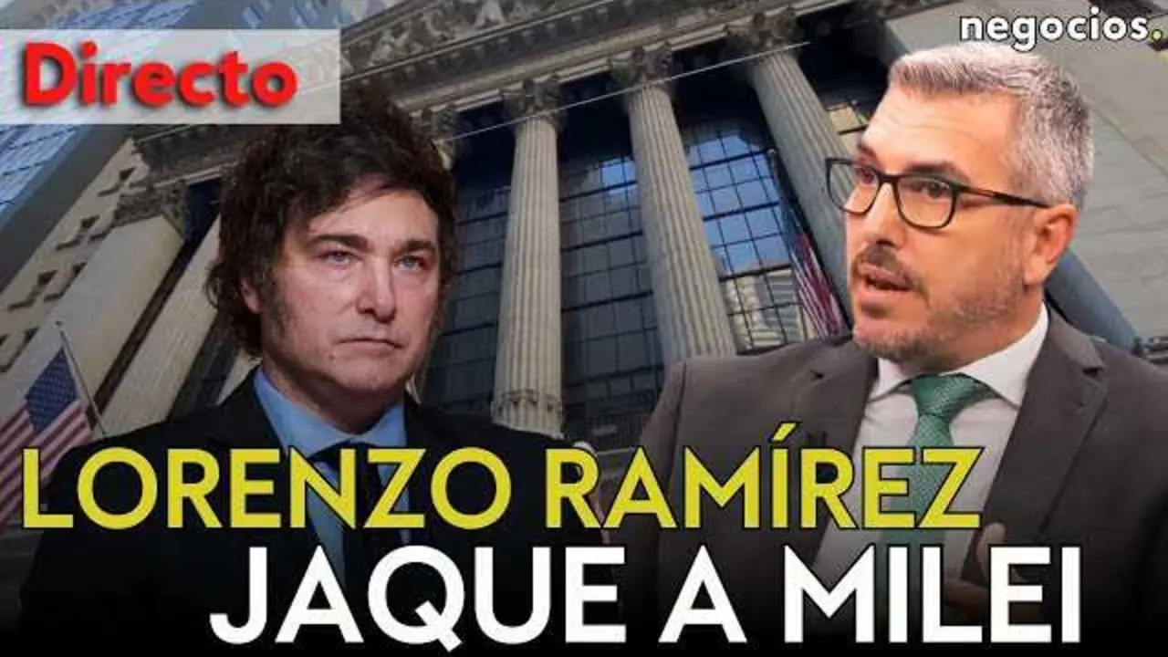 Captura del vídeo en Negocios TV donde Lorenzo Ramírez analiza temas geopolíticos y económicos actuales.<br>                        <br>                        <br>                        <br>                      