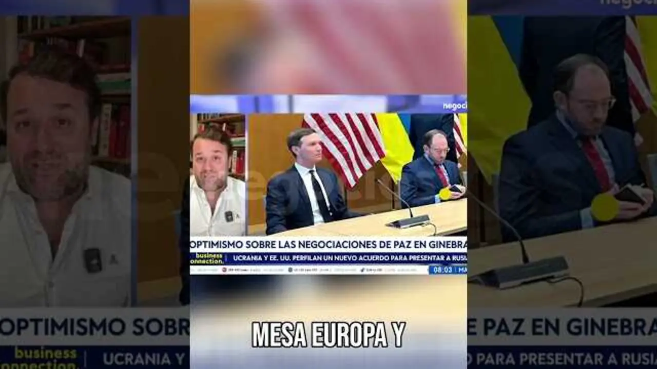 Thumbnail oficial del vídeo en YouTube donde se aborda la situación del acuerdo de paz en Ucrania.<br>                        <br>                        <br>                        <br>                      