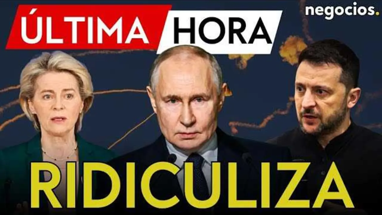 Captura del vídeo de Negocios TV que muestra la miniatura oficial con un enfoque en la crisis ucraniana y la propuesta de paz.<br>                        <br>                        <br>                        <br>                      