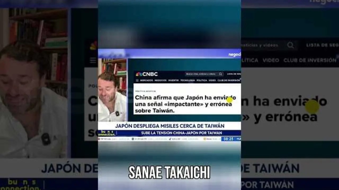 Mapa ilustrativo de la región Asia-Pacífico mostrando la proximidad de China, Taiwán y Japón con elementos gráficos alusivos a tensiones militares<br>                        <br>                        <br>                        <br>                      