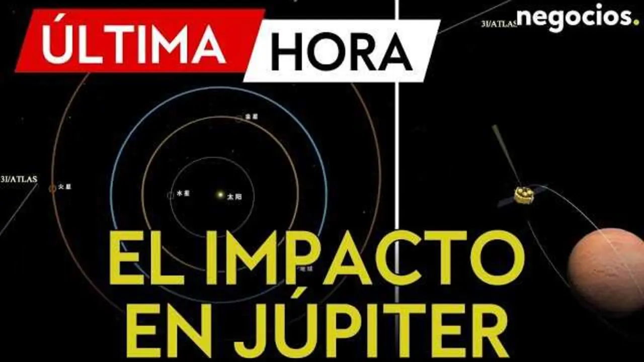 Imagen del objeto interestelar 3I/ATLAS captado en su paso por el sistema solar, cerca de Júpiter.<br>                        <br>                        <br>                        <br>                      