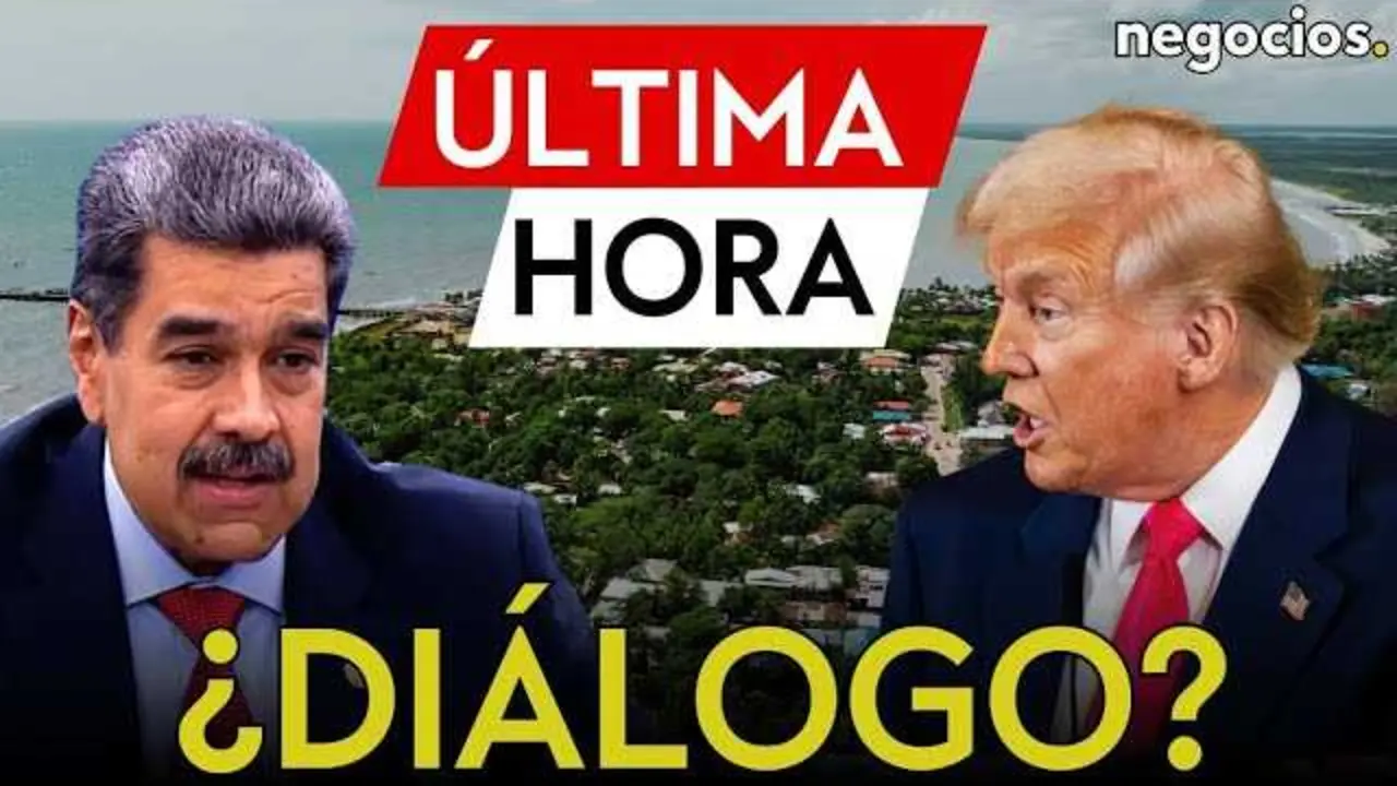 Imagen de vista previa del vídeo donde se anuncia el posible diálogo entre Donald Trump y Nicolás Maduro.<br>                        <br>                        <br>                        <br>                      