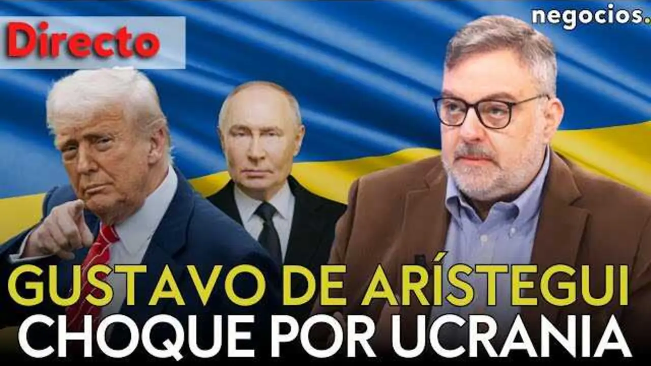 Imagen que muestra la miniatura del vídeo donde se visualizan los temas clave de la entrevista sobre las tensiones internacionales.<br>                        <br>                        <br>                        <br>                      