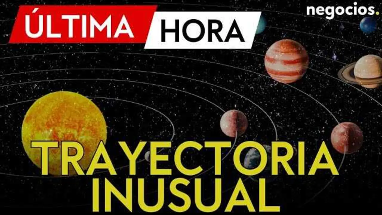 Imagen en alta resolución del objeto 3I/ATLAS capturada y difundida por el canal Negocios TV, mostrando su trayectoria fuera del sistema solar.<br>                        <br>                        <br>                        <br>                      