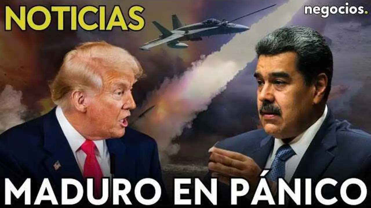 Miniatura del vídeo de Negocios TV que muestra un montaje con líderes mundiales: Nicolás Maduro, Donald Trump y Vladimir Putin, sobre un fondo que sugiere tensión geopolítica.<br>                        <br>                        <br>                        <br>                      