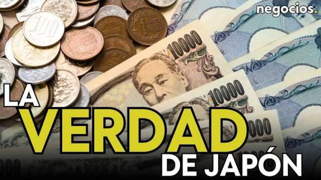 Gráfico que ilustra la deuda y la posición económica de Japón en comparación con otros países desarrollados.<br>                        <br>                        <br>                        <br>                      