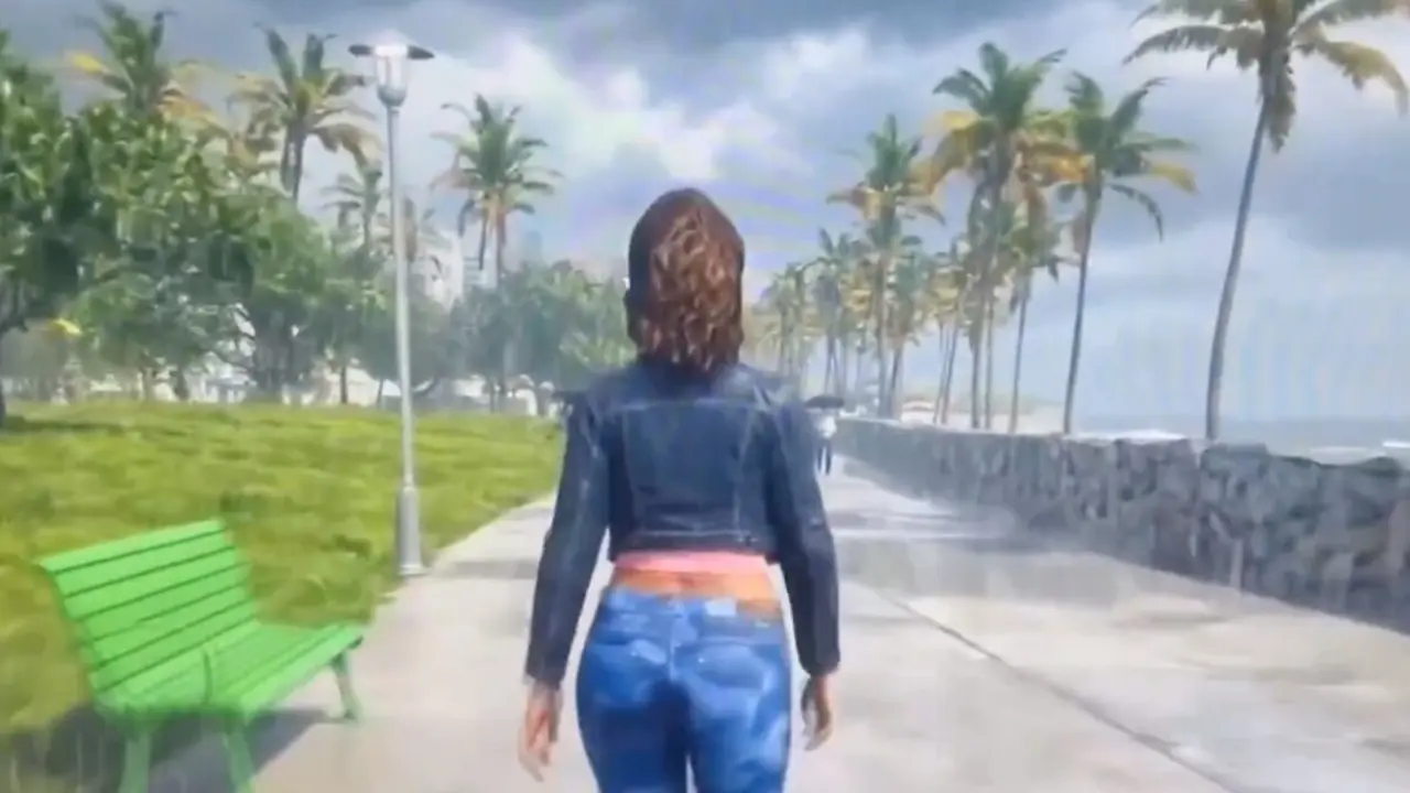 El supuesto vídeo filtrado del GTA VI