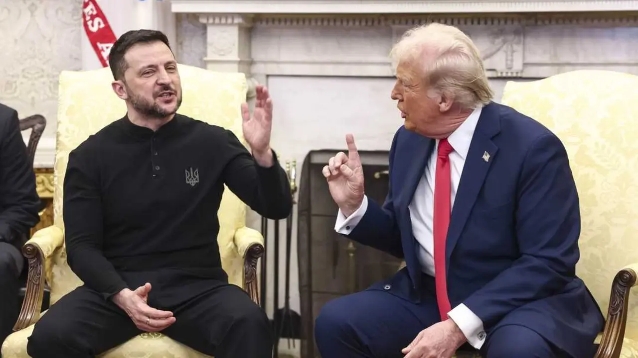 EP TRUMP ZELENSKY ENFADADOS