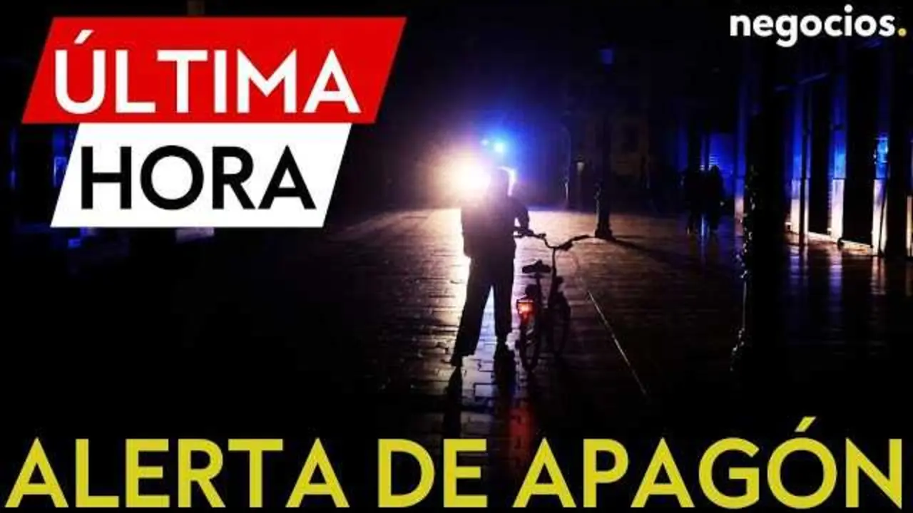 Imagen miniatura que muestra la alerta de apagón en España durante el invierno, con logo de Negocios TV.<br>                        <br>                        <br>                        <br>                      