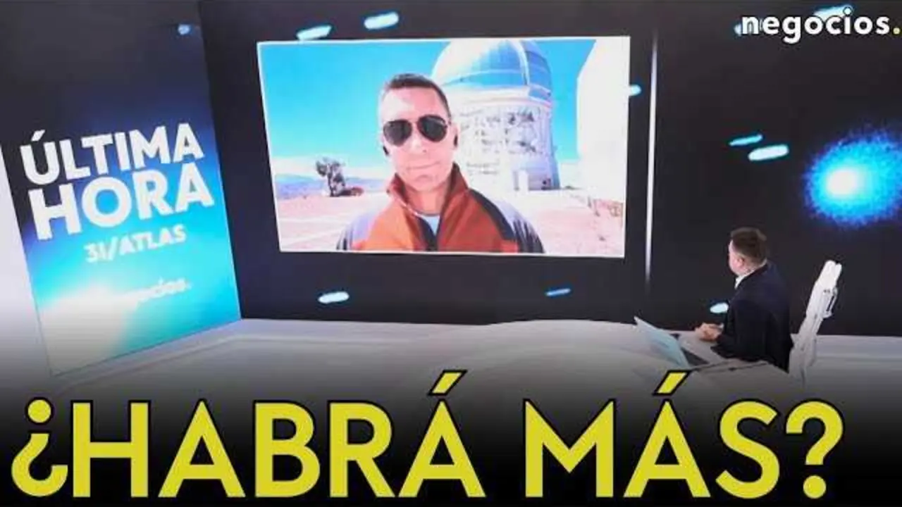 Imagen en primer plano del cometa interestelar 3I/ATLAS capturado desde el Observatorio Cerro Tololo.<br>                        <br>                        <br>                        <br>                      