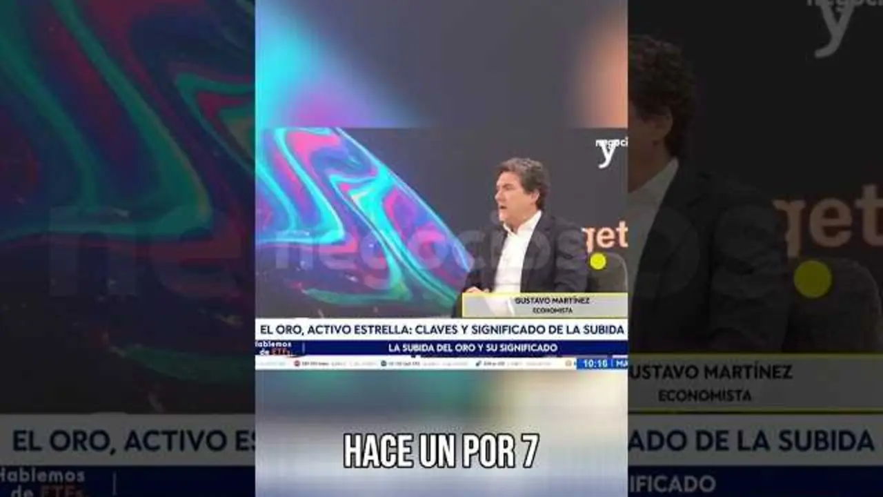Gráfico ilustrativo que muestra la evolución reciente del precio del oro contra factores económicos clave.<br>                        <br>                        <br>                        <br>                      