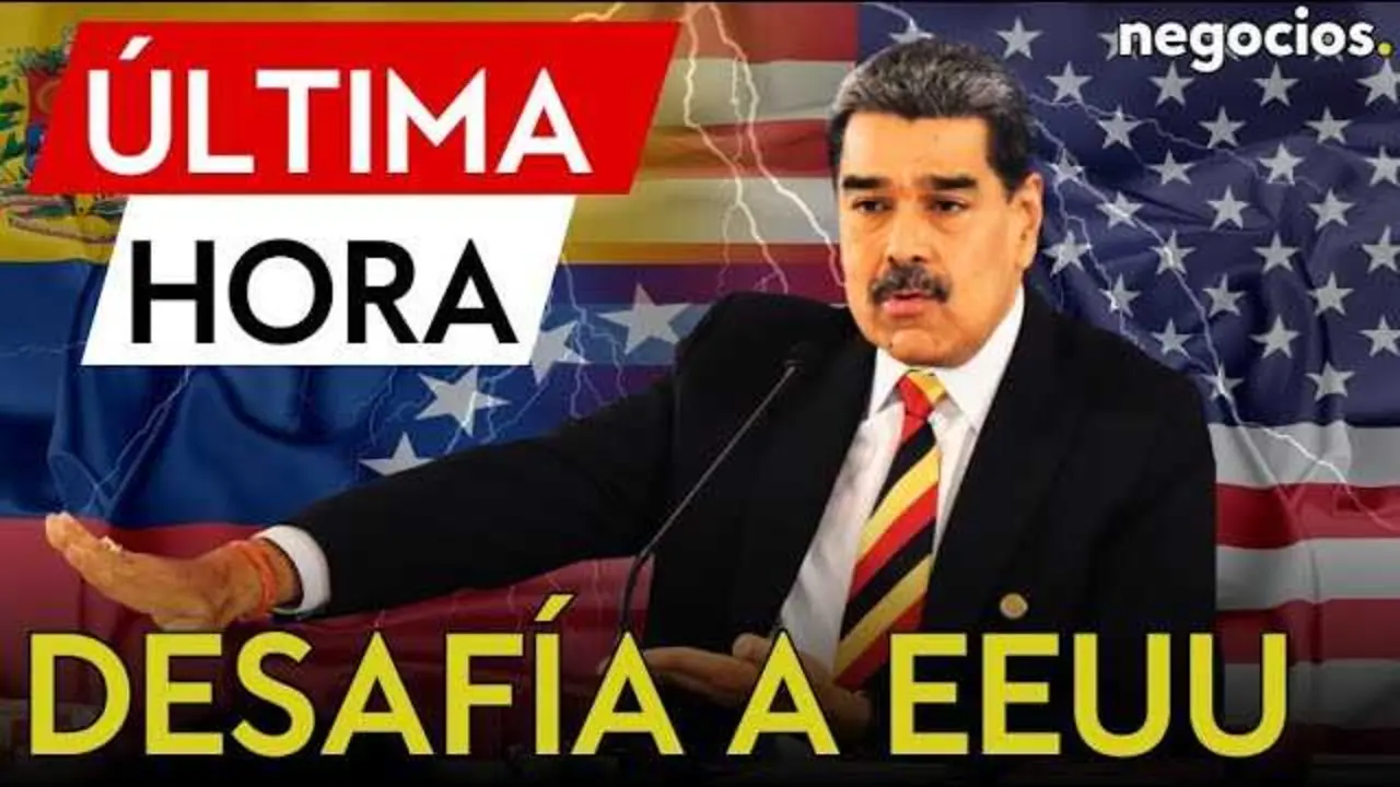Nicolás Maduro durante un discurso oficial en Caracas, reafirmando su mensaje de resistencia y soberanía nacional.<br>                        <br>                        <br>                        <br>                      