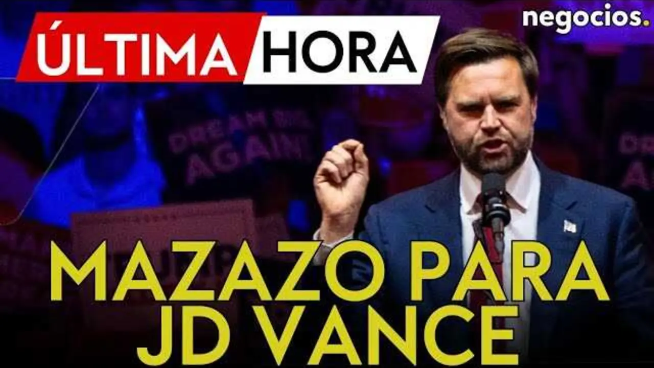 Gráfica ilustrativa de las encuestas recientes que reflejan la caída de la ventaja de JD Vance frente a Donald Trump Jr. para la candidatura republicana en 2028.<br>                        <br>                        <br>                        <br>                      
