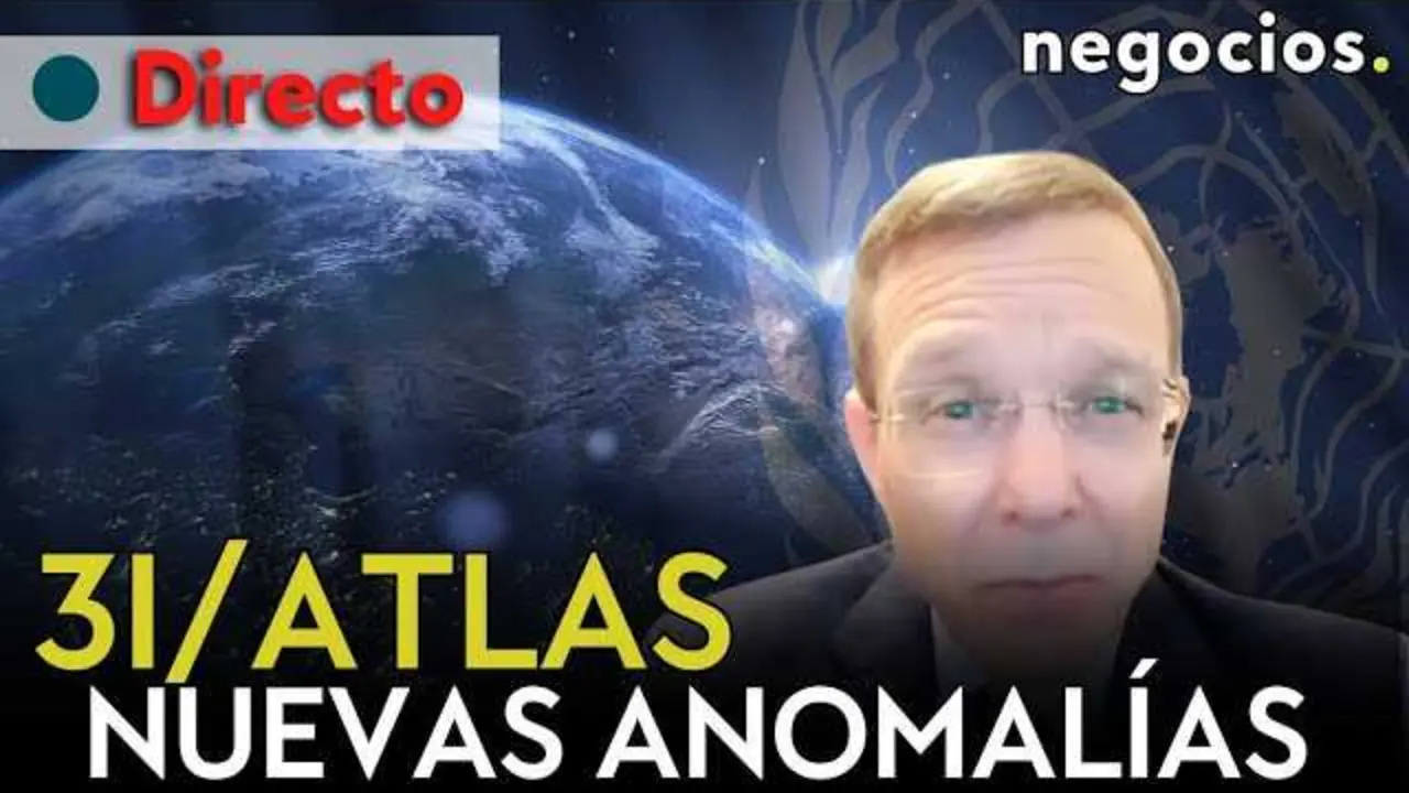 Thumbnail oficial del vídeo de Negocios TV sobre el ejercicio 3I/ATLAS y las alertas del astrofísico Avi Loeb<br>                        <br>                        <br>                        <br>                      