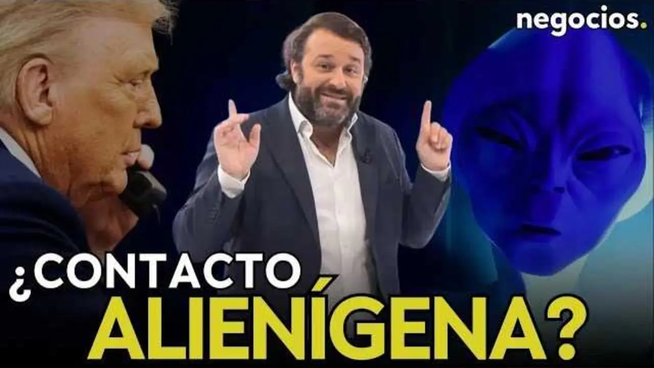 Captura del documental The Age of Disclosure en Amazon Prime Video, donde se discute el posible contacto extraterrestre y la postura del Gobierno estadounidense.<br>                        <br>                        <br>                        <br>                      