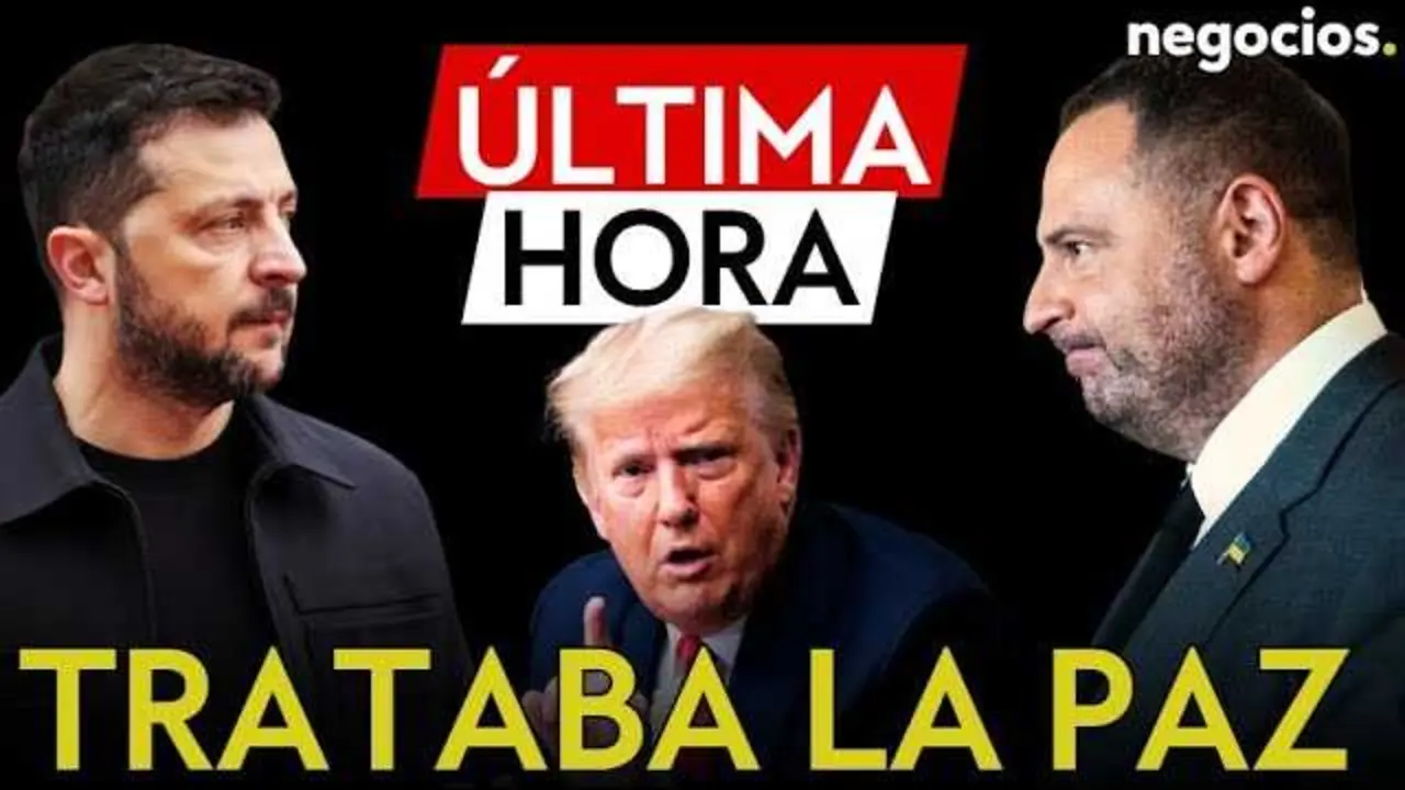 Andriy Yermak, principal operador político del presidente Zelensky, en una imagen institucional durante un encuentro oficial reciente.<br>                        <br>                        <br>                        <br>                      