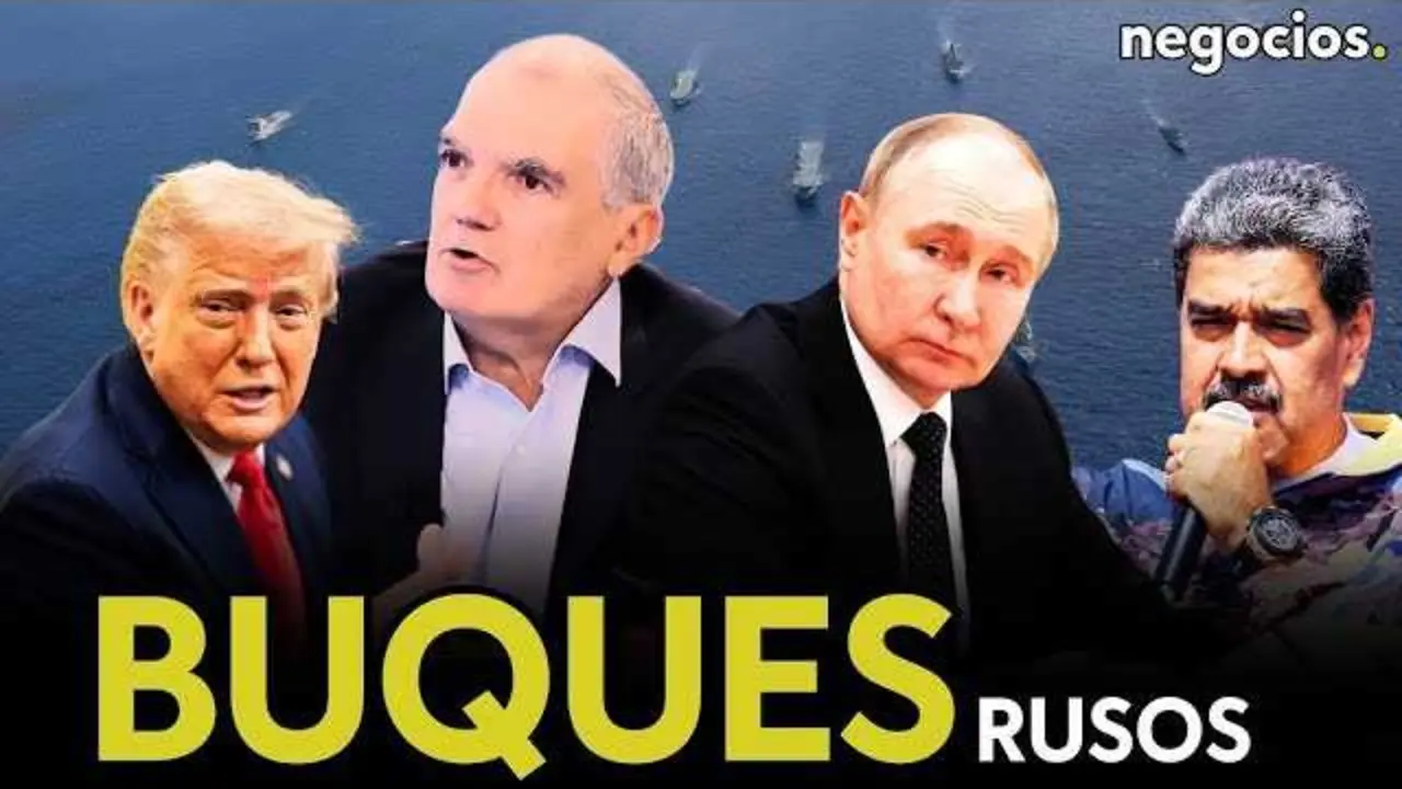 Buques de guerra rusos en aguas venezolanas, reflejo de la creciente tensión geopolítica entre Rusia y Estados Unidos.<br>                        <br>                        <br>                        <br>                      