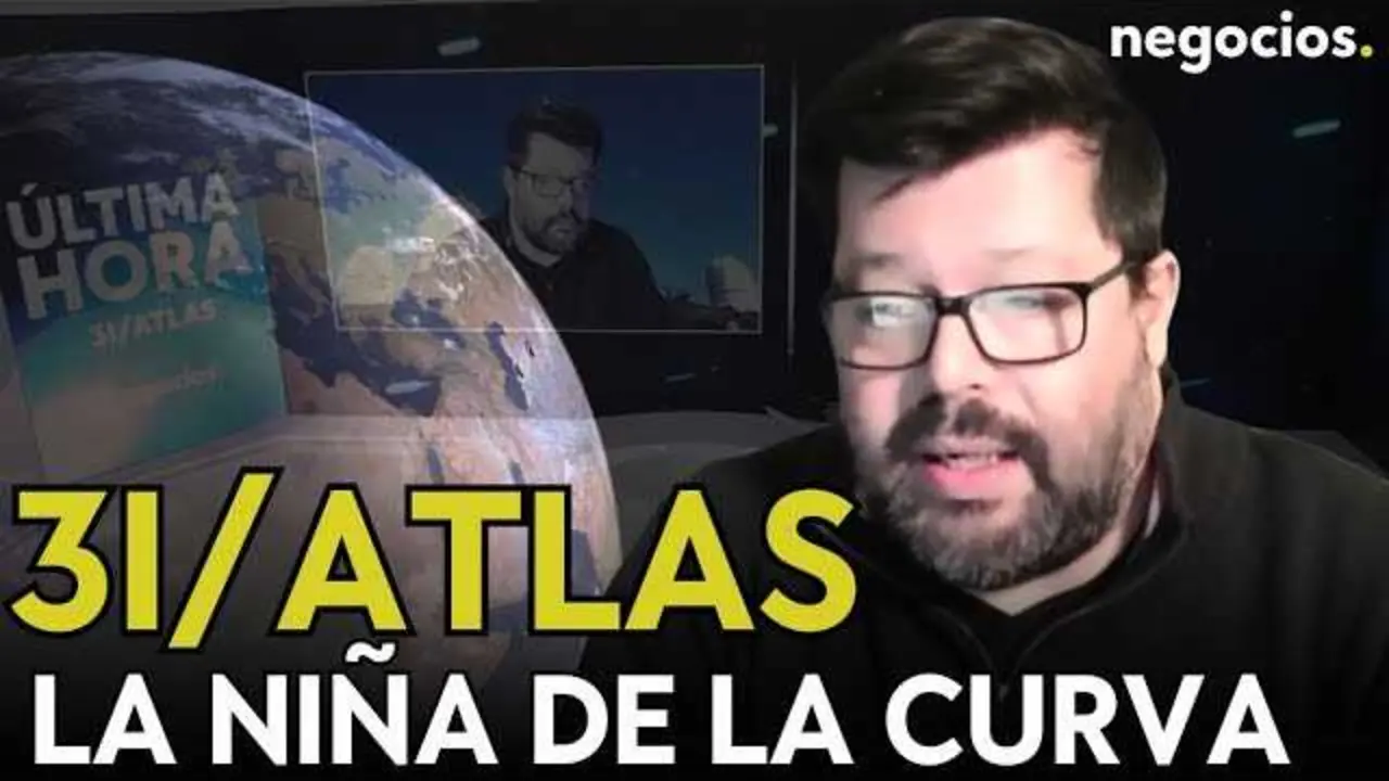Imagen en primer plano del cometa 3I/ATLAS captado durante su paso por el sistema solar, mostrando su coma y cola características.<br>                        <br>                        <br>                        <br>                      