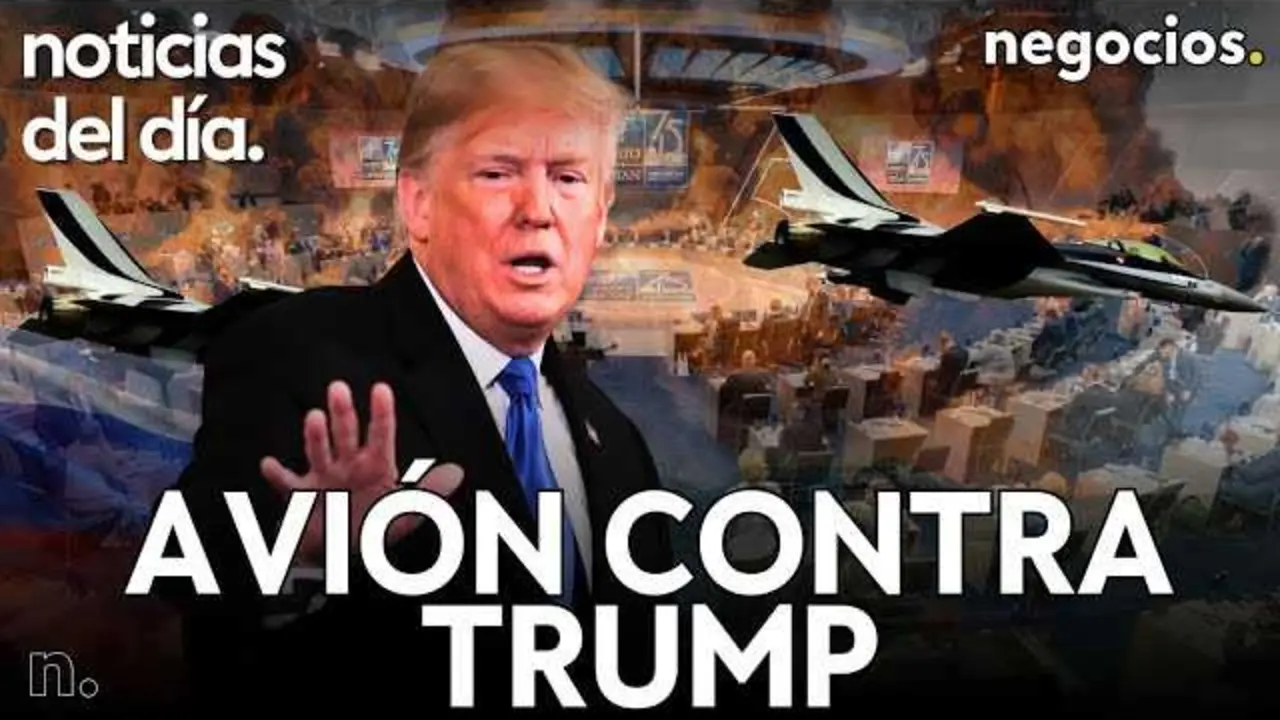 Imagen representativa de la noticia con una aeronave en vuelo y mapa geopolítico relacionado<br>                        <br>                        <br>                        <br>                      