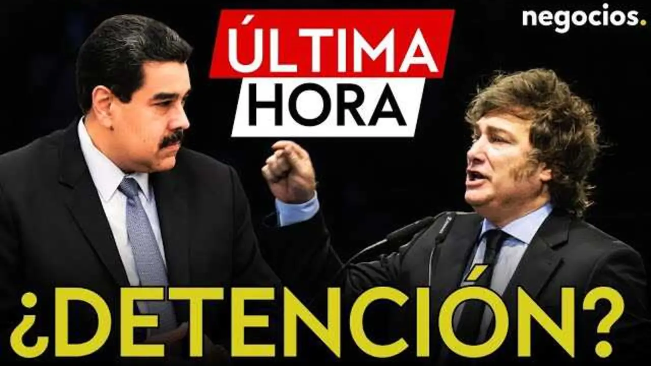 Fotografía oficial de Nicolás Maduro con sello de la Corte Penal Internacional al fondo.<br>                        <br>                        <br>                        <br>                      