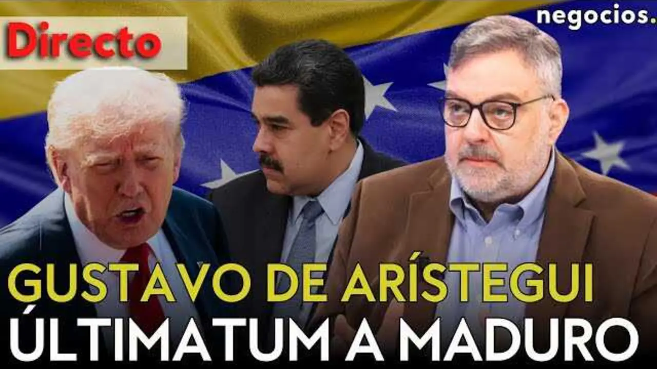 Captura del vídeo de Negocios TV donde Gustavo de Arístegui analiza la situación geopolítica entre Venezuela, Ucrania y Turquía.<br>                        <br>                        <br>                        <br>                      