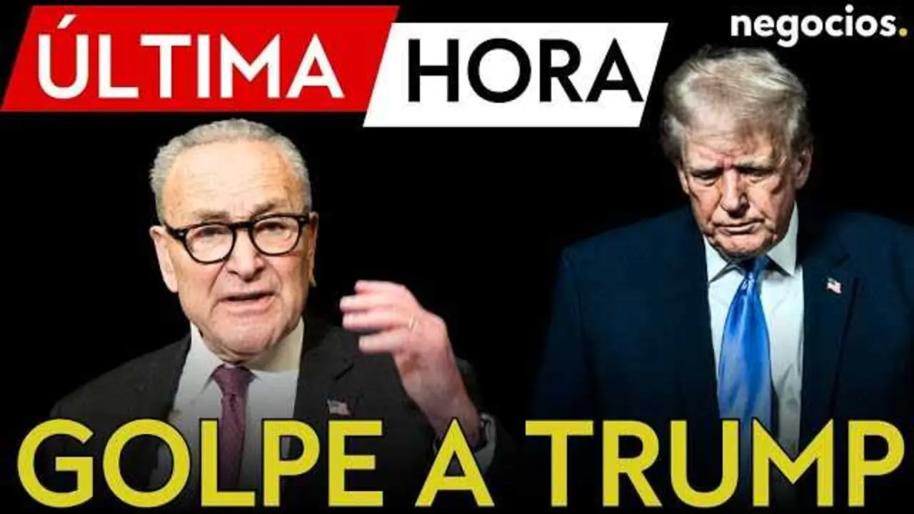 Captura del video de Negocios TV sobre la tensión entre Estados Unidos y Venezuela tras la advertencia de Chuck Schumer a Donald Trump.<br>                        <br>                        <br>                        <br>                      