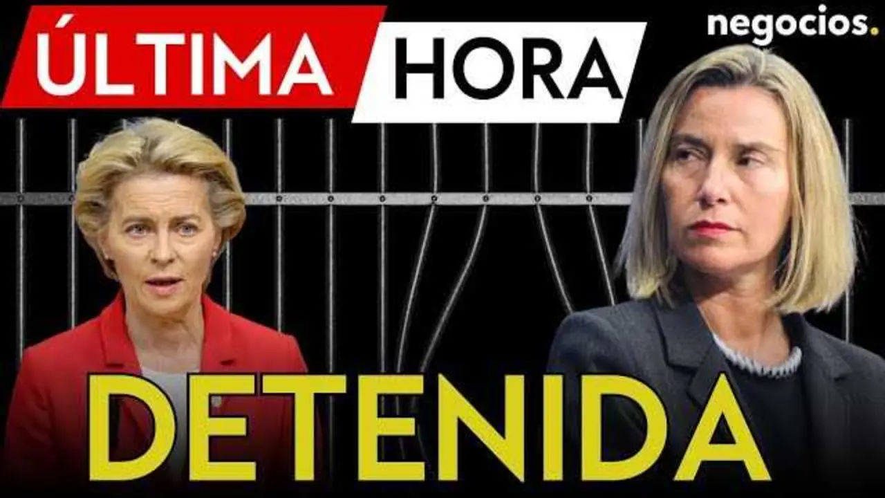 Federica Mogherini en una conferencia durante su periodo como Alta Representante de la Unión Europea para Asuntos Exteriores.<br>                        <br>                        <br>                        <br>                      