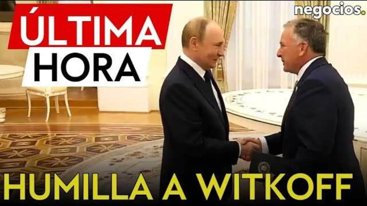 Fotografía oficial del Kremlin durante la visita de delegados estadounidenses, destacando la tensión entre Rusia y EE.UU.<br>                        <br>                        <br>                        <br>                      