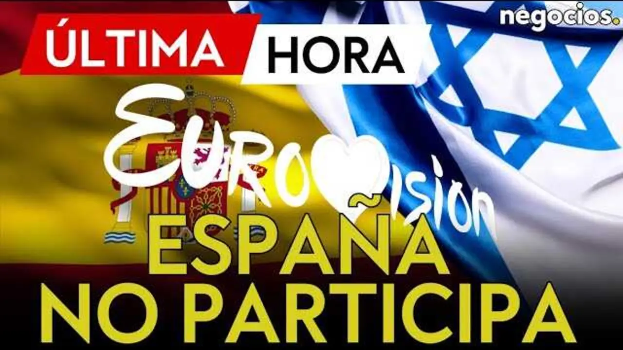 Imagen de Eurovisión con logo y símbolos representativos del festival<br>                        <br>                        <br>                        <br>                      