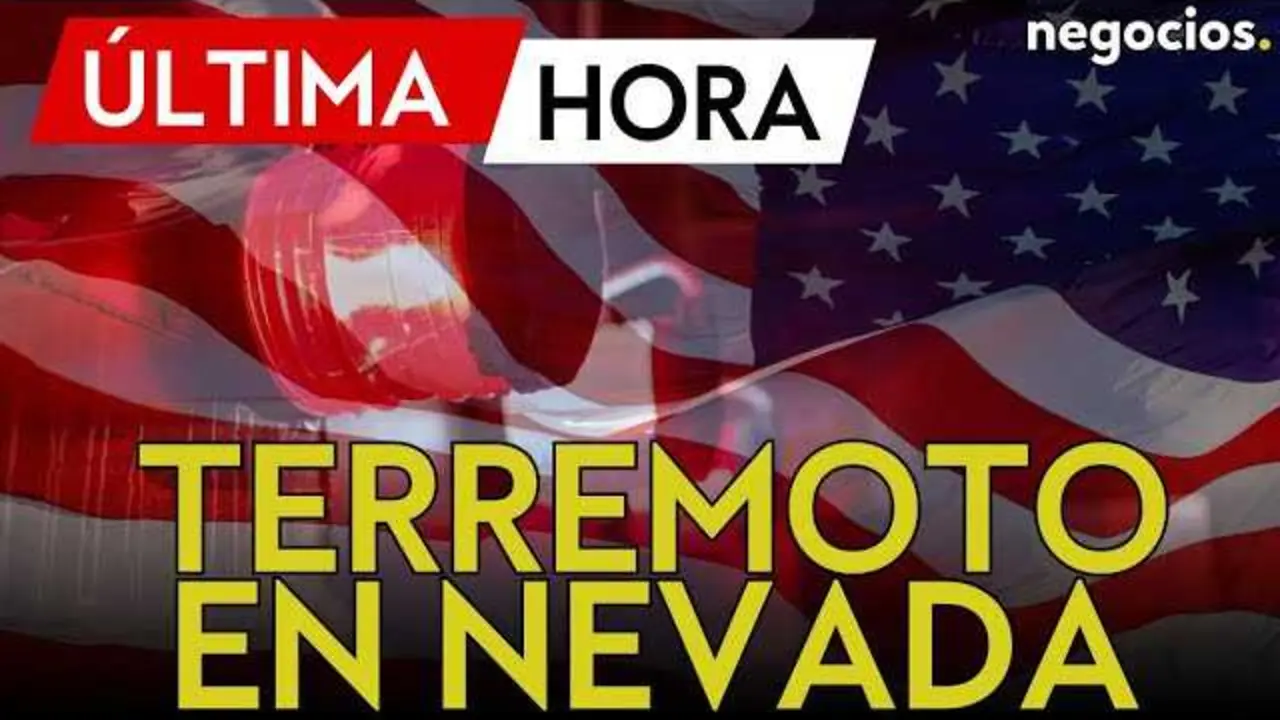 Imagen del epicentro del terremoto en Nevada, Estados Unidos, donde se sintió un seísmo de magnitud 5,9 el 4 de diciembre de 2025.<br>                        <br>                        <br>                        <br>                      