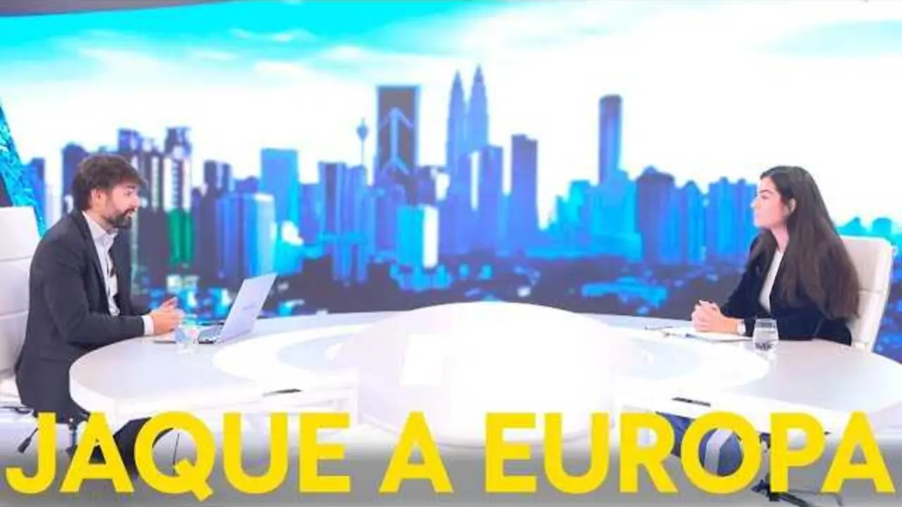 Olga Caballero García analizando las claves geopolíticas del conflicto entre Europa, Rusia y Ucrania en entrevista para Negocios TV.<br>                        <br>                        <br>                        <br>                      