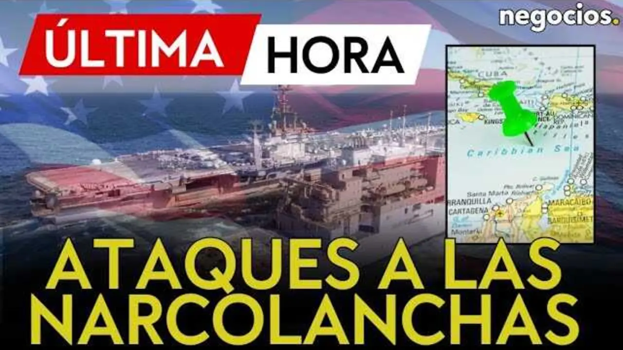 Imagen del vídeo donde se evidencia la tensión política en Estados Unidos tras ataques militares a narcolanchas en el Caribe y Pacífico.<br>                        <br>                        <br>                        <br>                      