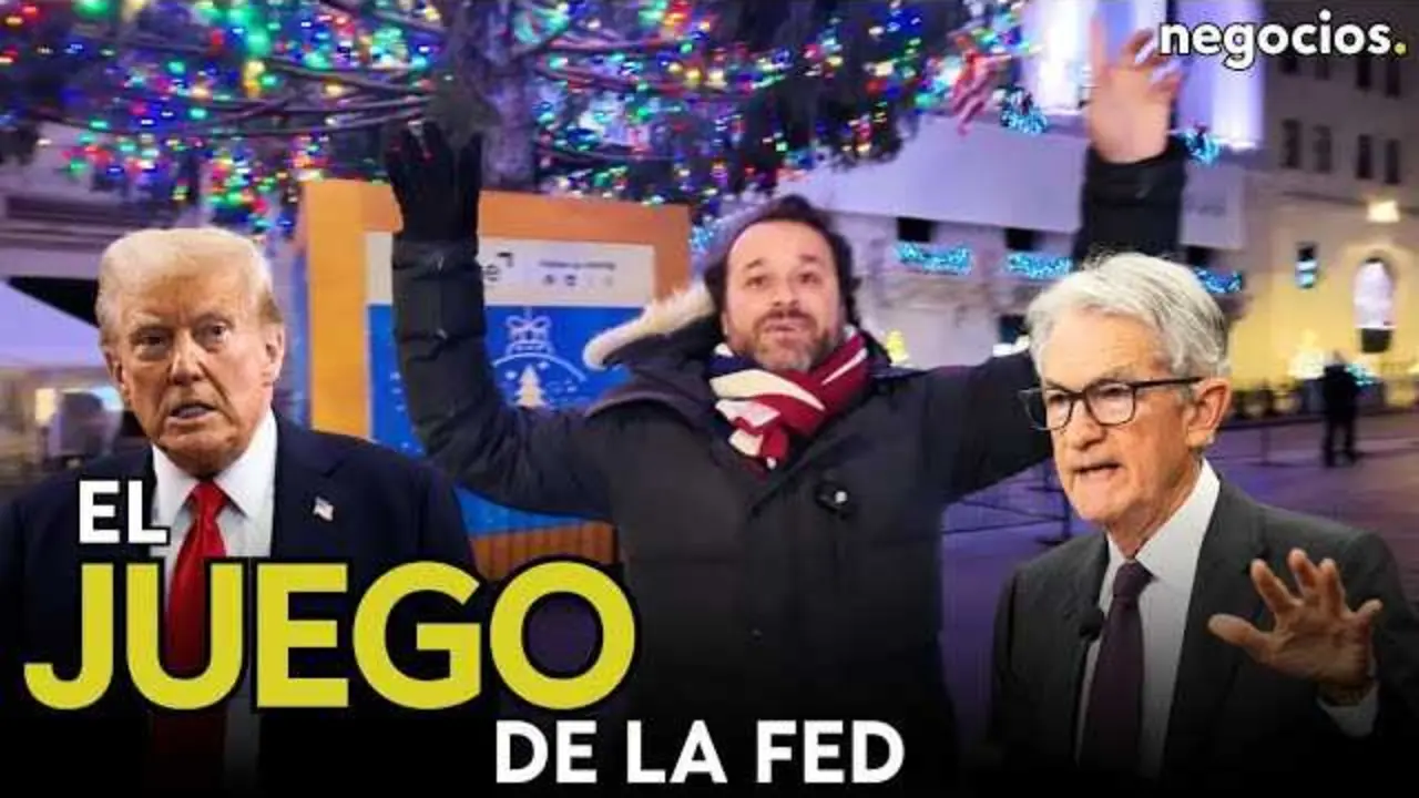 Imagen de portada del vídeo con la Reserva Federal y gráficos de Wall Street en segundo plano<br>                        <br>                        <br>                        <br>                      