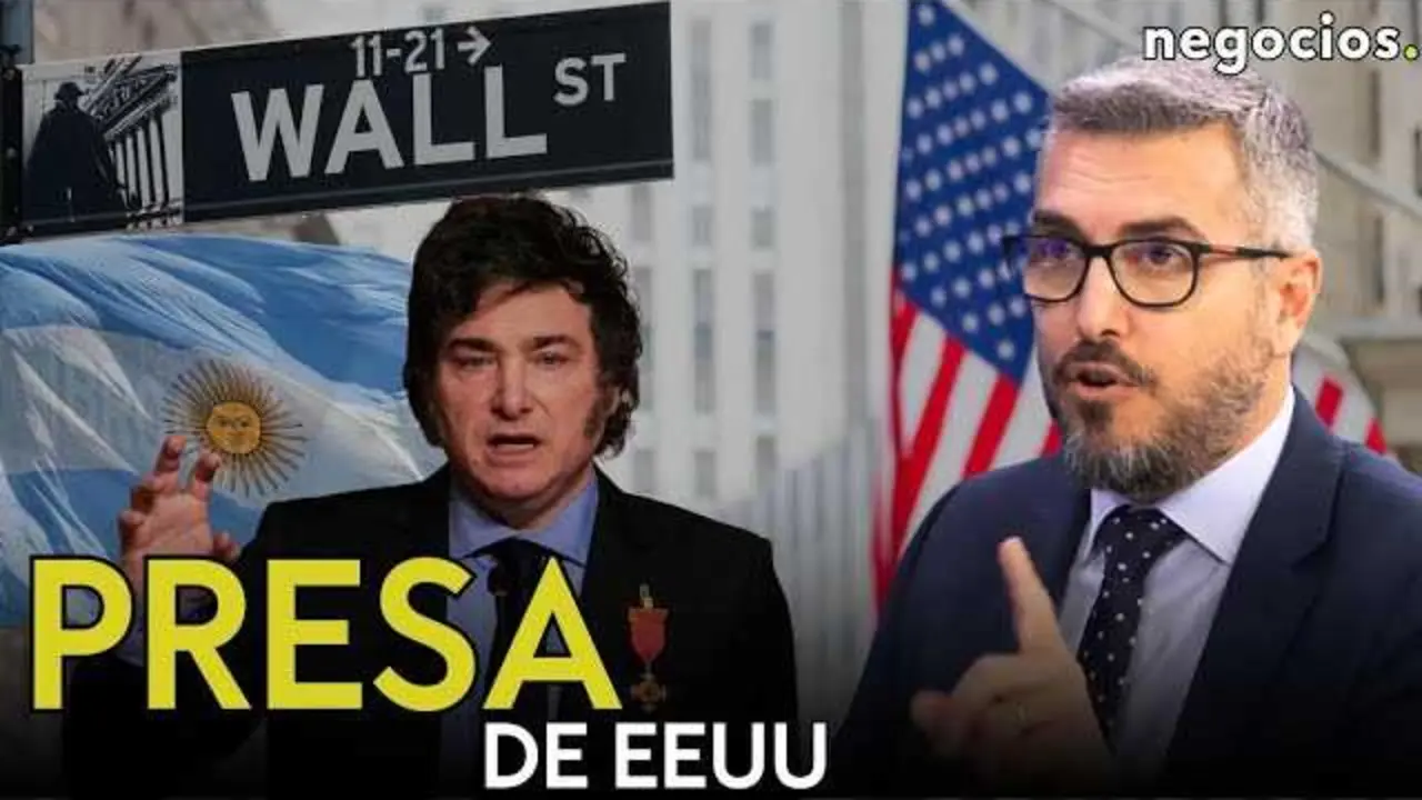 Imagen que muestra la portada del vídeo sobre la crisis financiera argentina y la influencia de Wall Street en la misma.<br>                        <br>                        <br>                        <br>                      