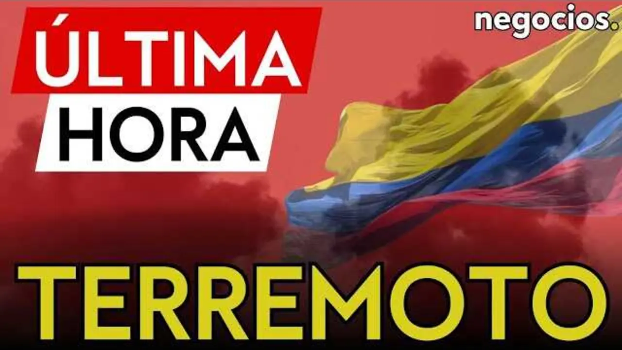 Mapa de Colombia destacando Floridablanca junto con la señal del epicentro del terremoto reportado<br>                        <br>                        <br>                        <br>                      