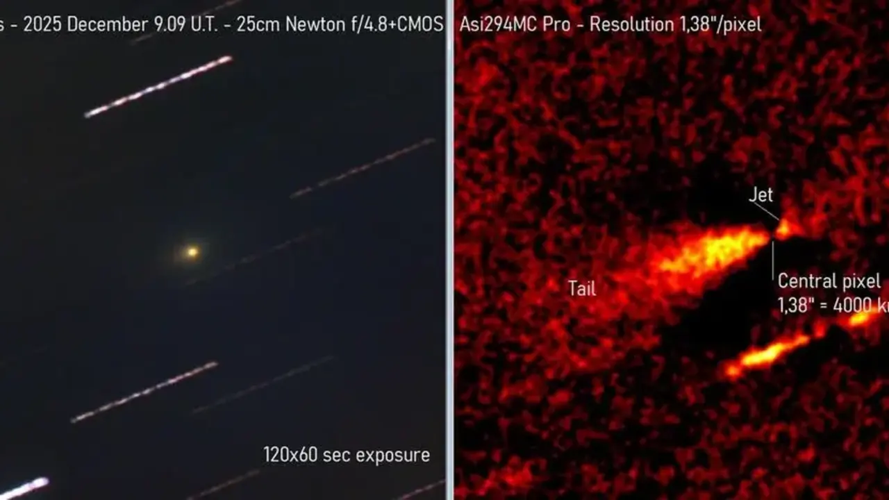 Nuevas imágenes obtenidas desde el observatorio del italiano Toni Scarmato, en Calabria