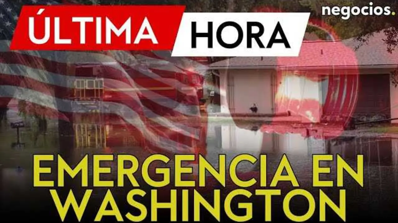 Zona del estado de Washington afectada por lluvias intensas y evacuaciones masivas en proceso.<br>                        <br>                        <br>                        <br>                      