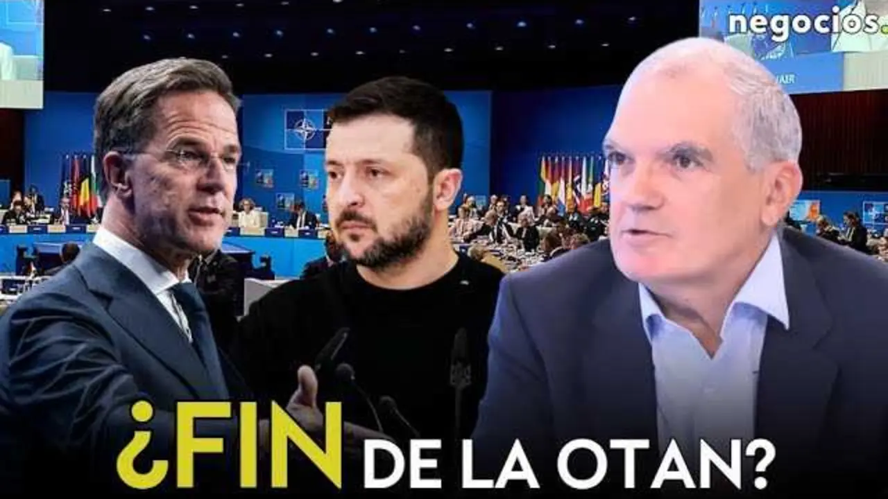 Miniatura del vídeo donde aparecen los expertos discutiendo la situación geopolítica actual sobre la OTAN y Rusia.<br>                        <br>                        <br>                        <br>                      