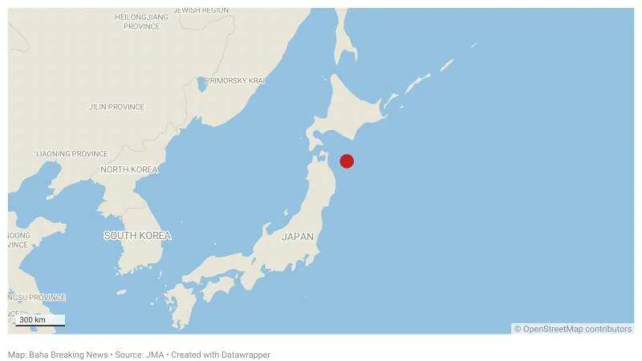 Un nuevo terremoto de 6,7 frente a Aomori activa alerta de tsunami en Japón