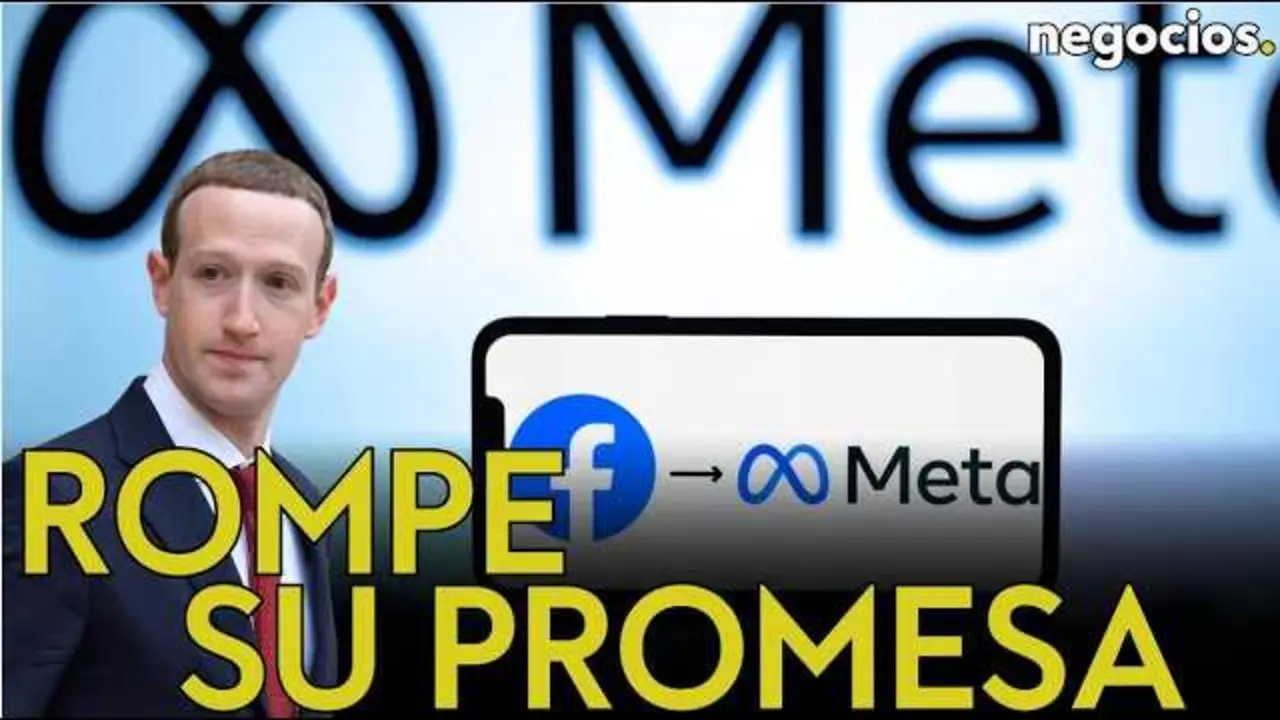 Pantalla de computadora mostrando una representación gráfica de inteligencia artificial con el logo de Meta al fondo<br>                        <br>                        <br>                        <br>                      