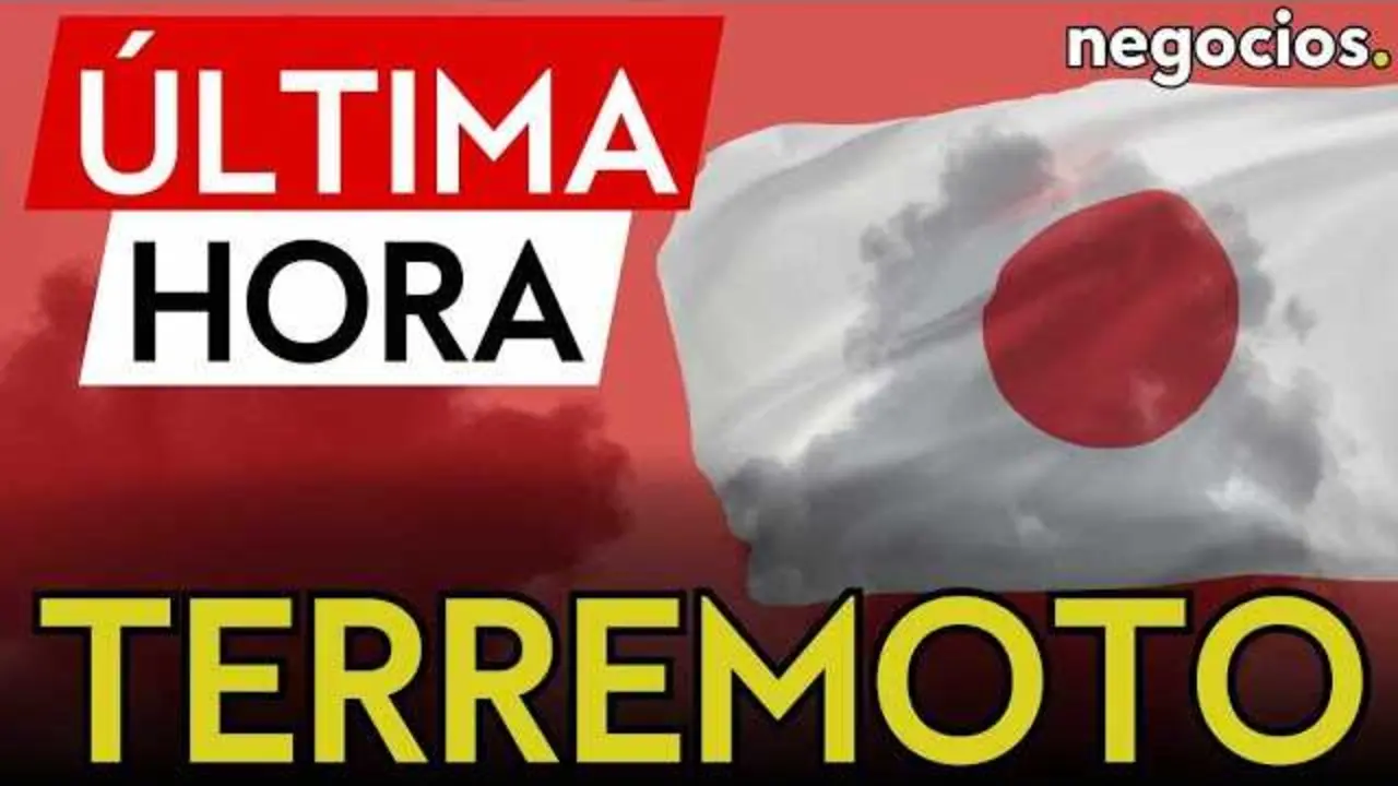 Imagen ilustrativa del terremoto en la costa noreste de Japón con datos de la Agencia Meteorológica<br>                        <br>                        <br>                        <br>                      