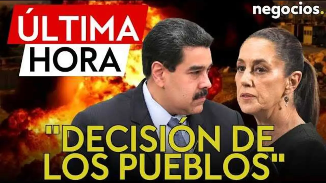 Claudia Sheinbaum en conferencia de prensa, expresando la postura oficial de México sobre la crisis en Venezuela.<br>                        <br>                        <br>                        <br>                      