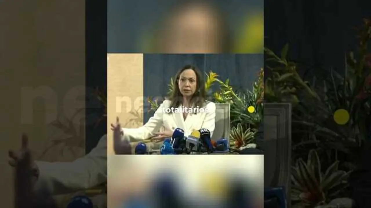 Miniatura del vídeo de Negocios TV donde María Corina Machado habla sobre la ocupación de Venezuela por regímenes totalitarios.<br>                        <br>                        <br>                        <br>                      