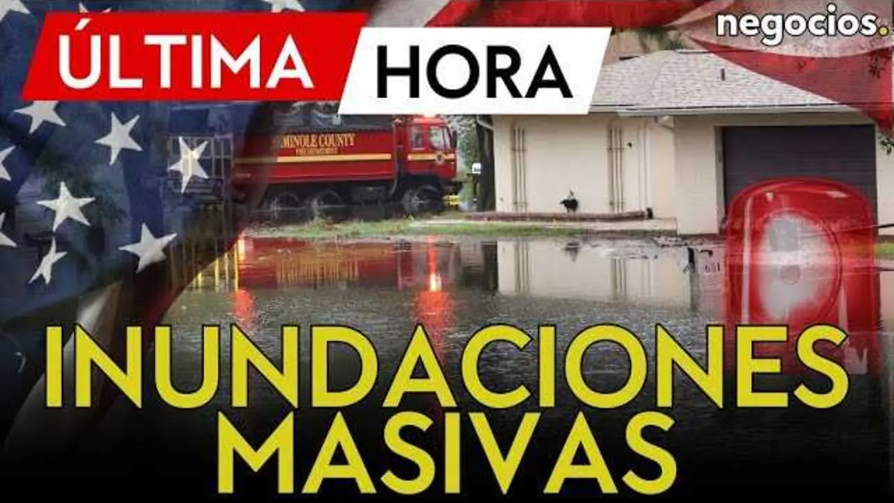 Imagen mostrando zona inundada en el noroeste del Pacífico tras fuertes lluvias.<br>                        <br>                        <br>                        <br>                      