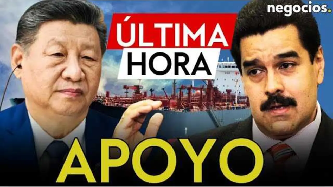 Buques petroleros en el Caribe, representando la disputa entre Venezuela, EEUU y el apoyo geopolítico de China.<br>                        <br>                        <br>                        <br>                      