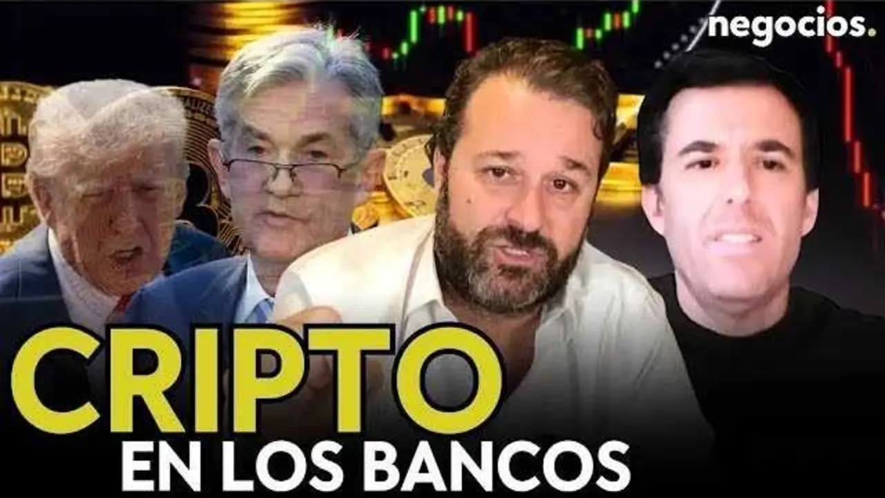 Miniatura del vídeo donde Pablo Campos discute desde la Bolsa de Nueva York los recientes cambios regulatorios y las presiones políticas que impactan en criptomonedas y mercados financieros.<br>                        <br>                        <br>                        <br>                      