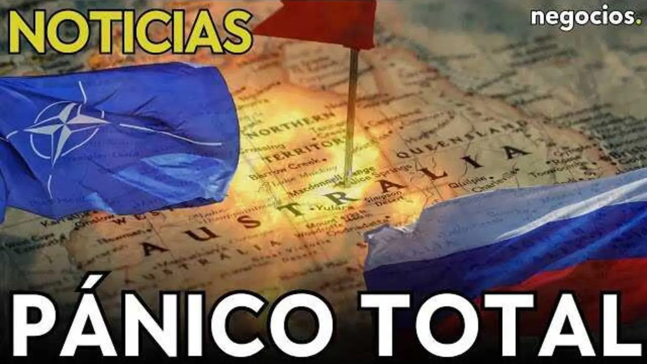 Imagen de portada con el logo de Negocios TV y una composición que refleja la tensión internacional y nerviosismo en los mercados financieros.<br>                        <br>                        <br>                        <br>                      