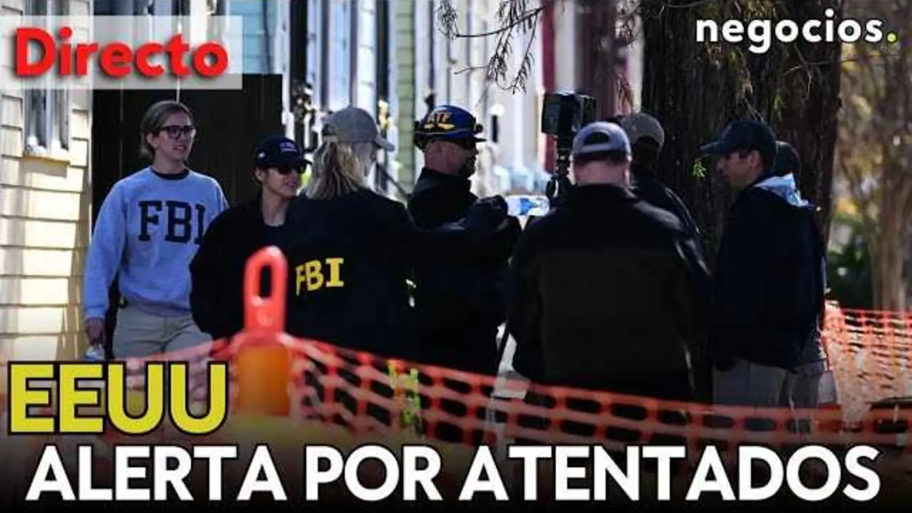 Operativo policial en Estados Unidos tras detenciones por supuesto plan terrorista en v&iacute;speras de Nochevieja<br>                        <br>                        <br>                        <br>                      