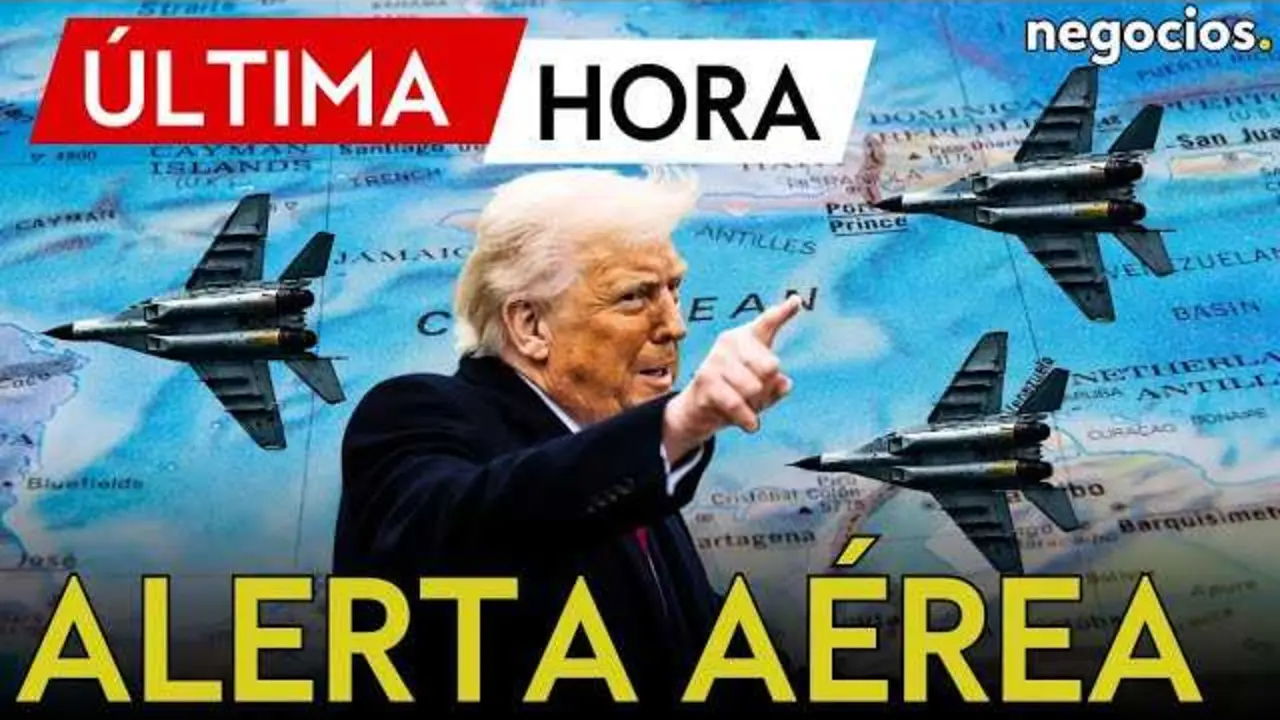 Captura de pantalla del v&iacute;deo donde se detalla la alerta a&eacute;rea de la FAA sobre el espacio a&eacute;reo venezolano.<br>                        <br>                        <br>                        <br>                      