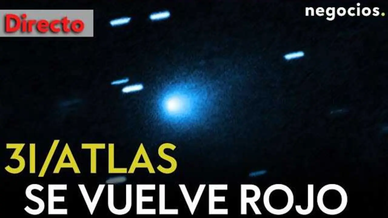 Imagen en alta resoluci&oacute;n del objeto interestelar 3I/ATLAS capturada en el v&iacute;deo, mostrando su resplandor y contexto espacial.<br>                        <br>                        <br>                        <br>                      